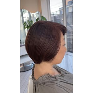 アフター → ビフォア　右にスワイプ【白髪染め/脱白髪染め】 - 自由が丘YUAN【ジユウガオカユアン】掲載中