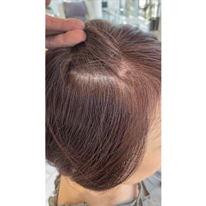 アフター → ビフォア　右にスワイプ【白髪染め/脱白髪染め】 - 自由が丘YUAN【ジユウガオカユアン】掲載中