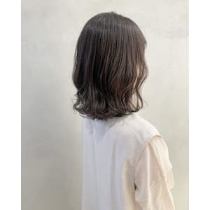 イノアカラー/髪質改善/ミディアムスタイル