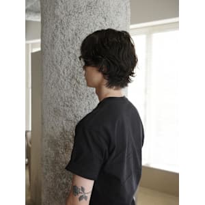 【清水夏生】メンズレイヤー×パーマ