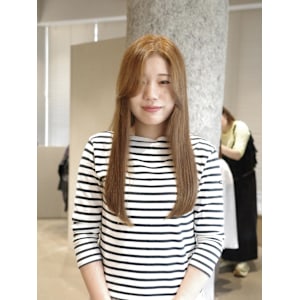 【清水夏生】ブリーチ無しWカラーで明るく！