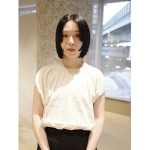 【清水夏生】ボブ×顔まわりステップカット