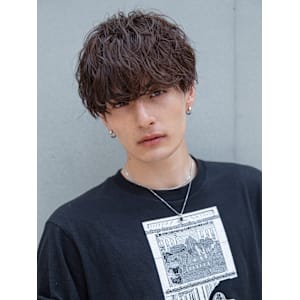 【小久保style】メンズカットツーブロックツイストウルフ