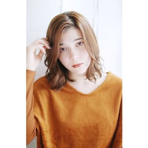 20代30代40代　大人似合わせかきあげレイヤー