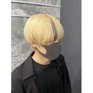 メンズラウンドマッシュ・ポイントエクステ/池袋/池袋東口店