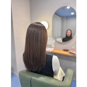 #フェミニンロング　#セミロング　#イルミナカラー