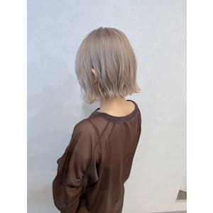 francesca.bob×ホワイトミルクティーベージュ