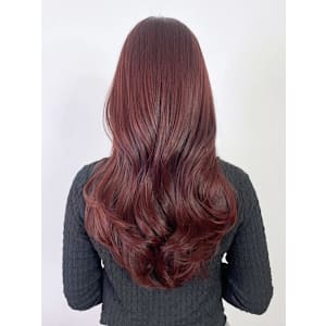 ピンクヘアー透明感カラー_ba538121