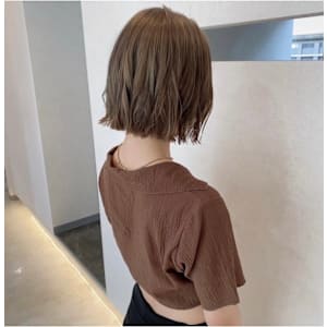 francesca.bob×グレーベージュ