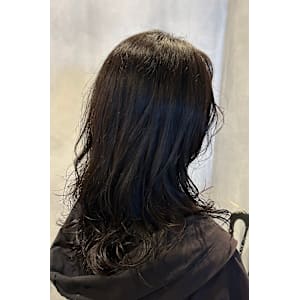 毛先だけパーマ