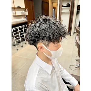 メンズパーマ/ツイストスパイラルパーマ/ツイストパーマ