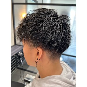 王道ツイストスパイラルパーマ