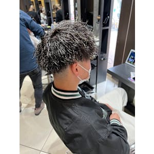 メンズパーマツイストスパイラルパーマ