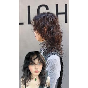 外国人風パーマ/ニュアンススパイラルパーマ