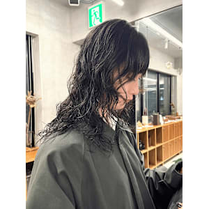 レディースパーマ/ミディアムヘア/スパイラルパーマ