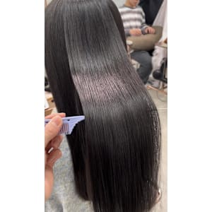 髪質改善トリートメント/艶カラー/ロングヘア