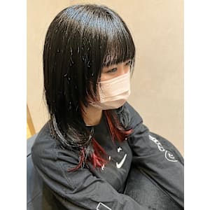 【MIKOTO】顔周り束間♪レイヤー/インナーカラー/ウルフ