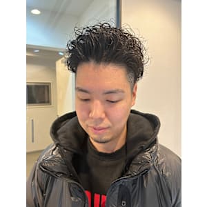【noka 新宿】宮城リョータ風2ブロックパーマ