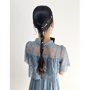 ツヤっと編み下ろし