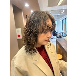 レイヤーパーマ、レイヤー、レイヤースタイル、パーマ【井上咲】