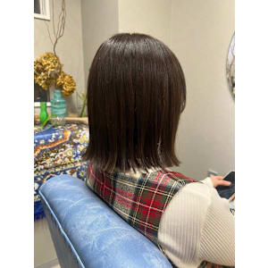 katachi byAnge 長町南店×切りっぱなしボブ