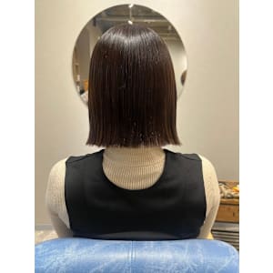 katachi byAnge 長町南店×切りっぱなしボブ
