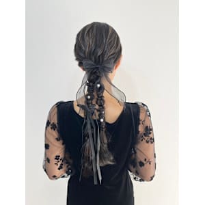 編み下ろしツイン