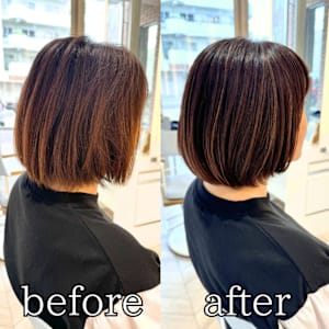 白髪ぼかし細めハイライト×ベージュ - NYNY 長岡天神店【ニューヨークニューヨーク ナガオカテンジンテン】掲載中