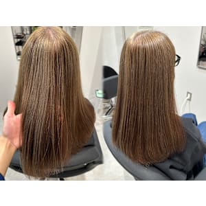 アンブレラカラーで白髪ぼかし◎