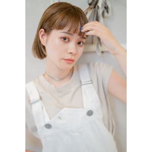 切りっぱなしカジュアルボブ