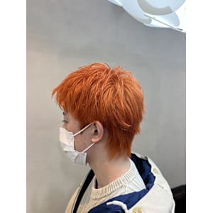 ビビットオレンジカラー