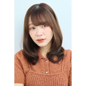 【UNIXみなとみらい】かわいい前髪★ミディアムレイヤー