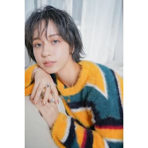 DEEPグレー＆ショートウルフ