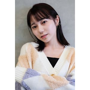 切りっぱなし×ダークブラウン