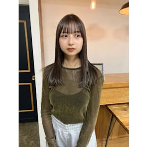 オリーブベージュ/ぷつっとカット