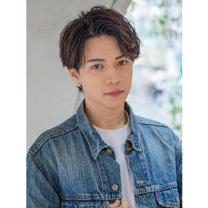  【小久保style】メンズカットツーブロックツイストウルフ