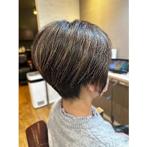 30代40代50代マッシュショートショートボブショートカット