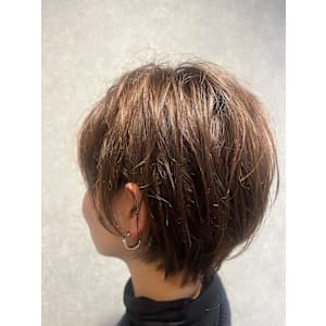 【ナチュラルタイプ】ママ必見★　　耳掛け★大人BOB　