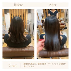 お客様髪質改善データ1587（髪質改善トリートメント）