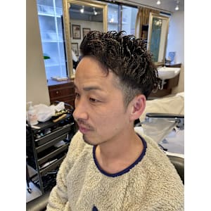 【40代 男性】ロンドンアイロンパーマ（大宮/バーバー）