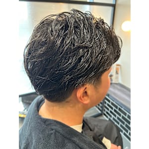 リバースカールパーマ