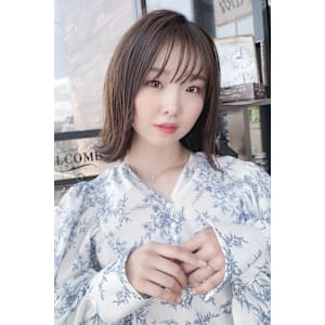 大人かわいいナチュラルボブ