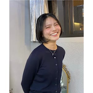 ステップボーンカットボブスタイル