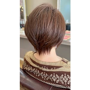 30代40代50代マッシュショートショートボブショートカット