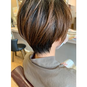 30代40代50代マッシュショートショートボブショートカット