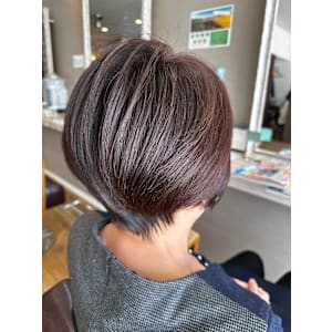 30代40代50代マッシュショートショートボブショートカット
