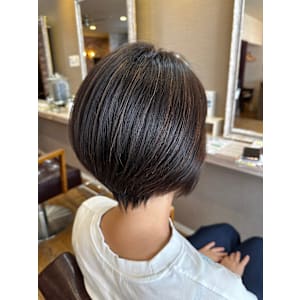 30代40代50代マッシュショートショートボブショートカット