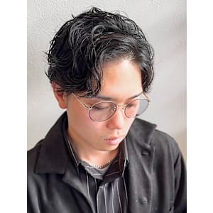 スパイラルアップバングショート