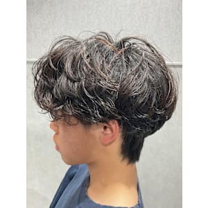 【シャドウパーマ】マッシュ/メンズパーマ/メンズカット/池袋