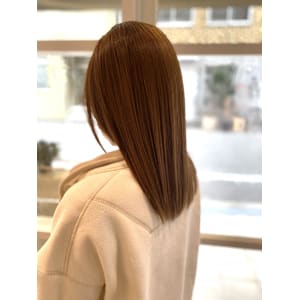 ツヤ髪　髪質改善カラー